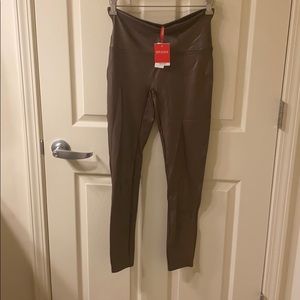 NWT Faux Brown Leather Spanx